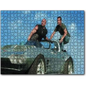 Cakapuzzle Hızlı ve Öfkeli Paul Walker ve Vin Diesel 255 Parça Puzzle