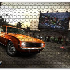 Cakapuzzle Hızlı ve Öfkeli Turuncu Ss Mdf 120 Parça Puzzle