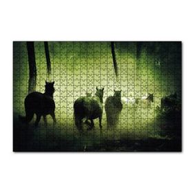 Cakapuzzle Horses 120 Parça Ahşap Puzzle
