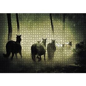 Cakapuzzle Horses 120 Parça Ahşap Puzzle
