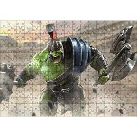 Cakapuzzle Hulk Gladyatör Arenasında 120 Parça Ahşap Puzzle