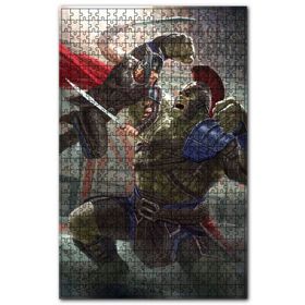 Cakapuzzle Hulk ve Thor Gladyatör Savaşı Ahşap 1000 Parça Puzzle