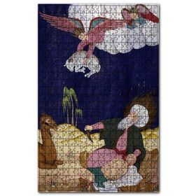 Cakapuzzle Hz İbarhime Meleklerin Getirdiği Kurban Ahşap 500 Parça Puzzle