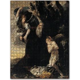 Cakapuzzle Hz İbrahim Allah Gönderilen Melek Ahşap 1000 Parça Puzzle