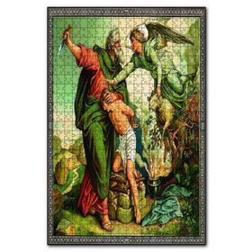 Cakapuzzle Hz Ibrahim'in Allaha Olan Inancı Görseli 1000 Parça Yapboz Mdf Puzzle