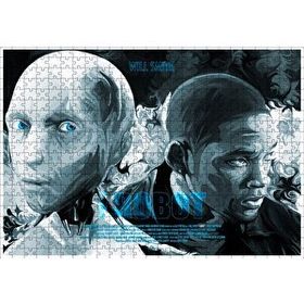 Cakapuzzle I, Robot Smith and Robot Illustration Yapboz MDF Puzzle
