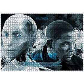 Cakapuzzle I, Robot Smith and Robot Illustration Yapboz MDF Puzzle