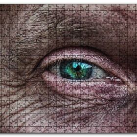 Cakapuzzle İhtiyarın Gözü Ahşap 1000 Parça Puzzle