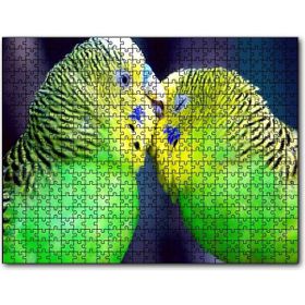Cakapuzzle Iki Muhabbet Kuşu Görseli 255 Parça Puzzle