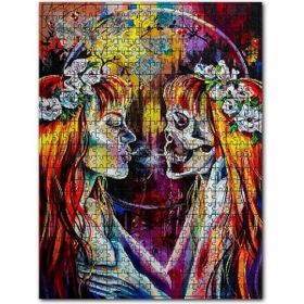 Cakapuzzle Ikizler Burcu Karakteri Gerçeküstü Görsel 120 Parça Puzzle