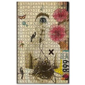 Cakapuzzle İllüstrasyonlar Anatomik Sanat Görseli Ahşap 1000 Parça Puzzle