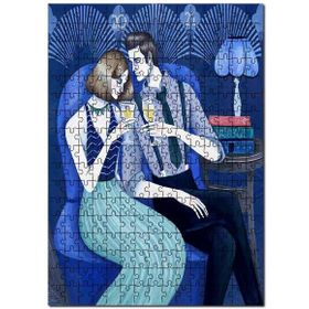 Cakapuzzle Illütirasyon Kadın Erkek Duygusal Anlar Mdf 120 Parça Puzzle