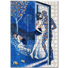 Cakapuzzle Illütirasyon Kadın Erkek Hayel Mdf 120 Parça Puzzle