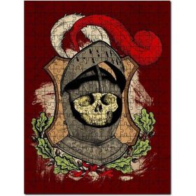 Cakapuzzle Ilütirasyon Miferli Iskelet 255 Parça Puzzle