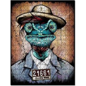 Cakapuzzle Ilütirasyon Olağan Şüpeli Bukelemum Görseli Mdf 120 Parça Puzzle
