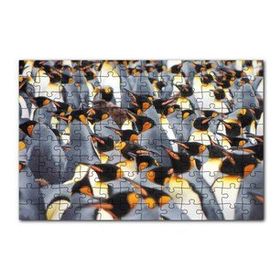 Cakapuzzle İmpataror Penguenleri Bir Arada 120 Parça Ahşap Puzzle