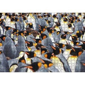 Cakapuzzle İmpataror Penguenleri Bir Arada 120 Parça Ahşap Puzzle