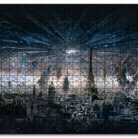 Cakapuzzle Independence Day Resurgence Paris Mdf 120 Parça Puzzle