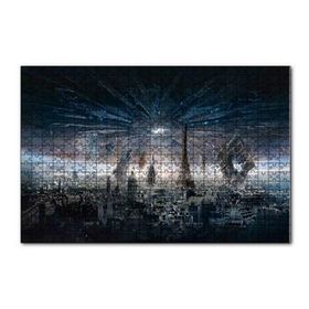 Cakapuzzle Independence Day Resurgence Paris Yapboz MDF Puzzle