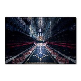 Cakapuzzle İngiltere Ely Katedrali İç Görünüş 120 Parça Ahşap Puzzle