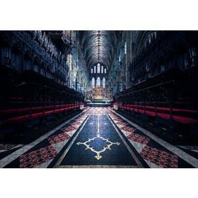Cakapuzzle İngiltere Ely Katedrali İç Görünüş 120 Parça Ahşap Puzzle
