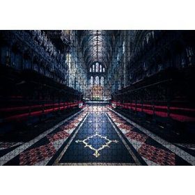 Cakapuzzle İngiltere Ely Katedrali İç Görünüş 120 Parça Ahşap Puzzle