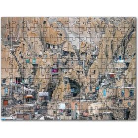 Cakapuzzle Iran Maku Şehrı Kayaların Içine Oyulmuş Evler 500 Parça Puzzle