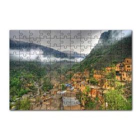 Cakapuzzle İran Masule şehrı 120 Parça Ahşap Puzzle
