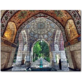 Cakapuzzle İran'da Bir Yapıda Tavan Süslemeleri 1000 Parça Puzzle