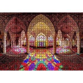 Cakapuzzle İranda Vitraylar ve Tavan Süslemeleri 120 Parça Ahşap Puzzle