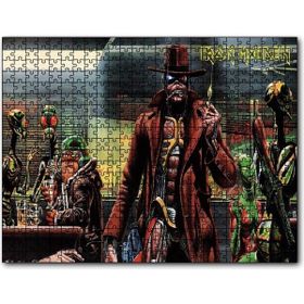 Cakapuzzle Iron Maiden Barda Enteresan Mahlukat Mdf 120 Parça Puzzle