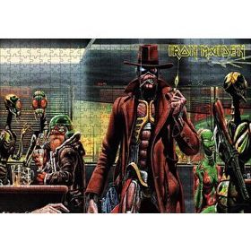 Cakapuzzle Iron Maiden Barda Enteresan Mahlukat Mdf 500 Parça Puzzle