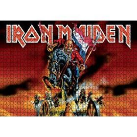 Cakapuzzle Iron Maiden Savaşan Yaratıklar Mdf 1000 Parça Puzzle
