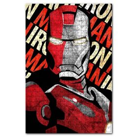 Cakapuzzle Iron Man Demir Adam Desenli Görsel 500 Parça Puzzle