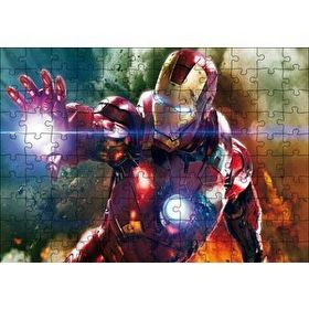Cakapuzzle Iron Man Sihirli Eller 120 Parça Puzzle