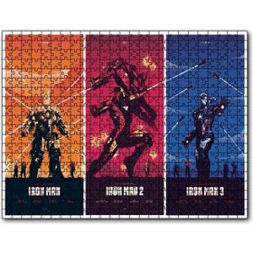 Cakapuzzle Iron Man Üçlemesi Mdf 1000 Parça Puzzle