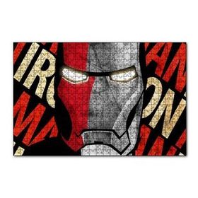 Cakapuzzle Iron Man Yakın Plan İllüstrasyon 120 Parça Puzzle