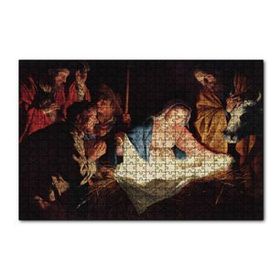 Cakapuzzle İsanın Doğumu ve Meryem 120 Parça Ahşap Puzzle