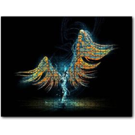 Cakapuzzle Işığın Dansı ve Rengarenk Kanatları 255 Parça Puzzle