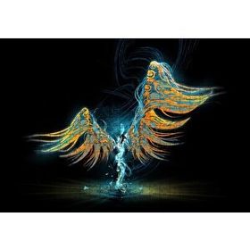 Cakapuzzle Işığın Dansı ve Rengarenk Kanatları Mdf 500 Parça Puzzle