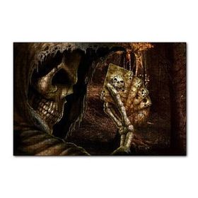 Cakapuzzle İskambil Oynayan İskelet 120 Parça Ahşap Puzzle