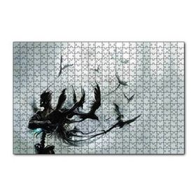 Cakapuzzle İskeletten Ayrılan Kuşları 120 Parça Ahşap Puzzle
