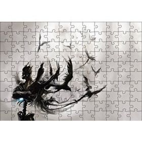 Cakapuzzle İskeletten Ayrılan Kuşları 120 Parça Ahşap Puzzle