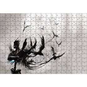 Cakapuzzle İskeletten Ayrılan Kuşları 120 Parça Ahşap Puzzle