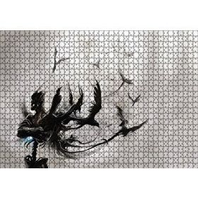 Cakapuzzle İskeletten Ayrılan Kuşları 120 Parça Ahşap Puzzle