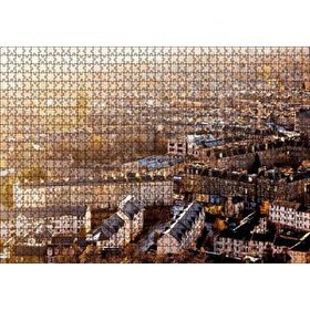 Cakapuzzle İskoçya Edinburg Yüksekten Şehir Manzarası 120 Parça Ahşap Puzzle