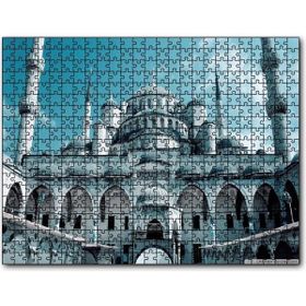 Cakapuzzle Istanbul Beyazıt Camii Avludan Görünüm 255 Parça Yapboz Mdf Puzzle