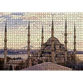 Cakapuzzle İstanbul Sultan Ahmet Camii Görseli 120 Parça Ahşap Puzzle