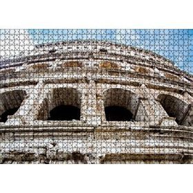 Cakapuzzle İtalya Roma Kolezyum Amfi Tiyatro 120 Parça Ahşap Puzzle