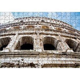 Cakapuzzle İtalya Roma Kolezyum Amfi Tiyatro 120 Parça Ahşap Puzzle